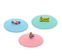 Lurch 210198 - Coperchio Beach Boys 3 Motivi, Benny Ball, Tim Diver e Matze matzr Atze, Silicone, Multicolore, 12 x 12 x 3 cm