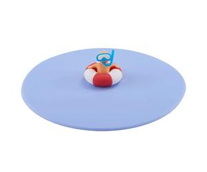 Lurch 210886 - Coperchio in silicone senza BPA, Ø 10,5 cm, colore: Blu