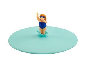 Lurch 210892 Mein Deckel Splash Girls Elena Elegant Glasabdeckung aus Premium-Platin-Silikon Ø10,5cm