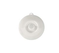 Lurch 220604 Coperchio Universale per pentole, padelle e Ciotole, Silicone, Trasparente, 21 x 21 x 1,5 cm