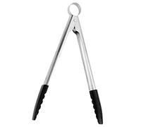 Lurch 33702 Tango - Pinza da cucina con testa in silicone, 24 cm, in acciaio INOX