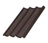 Lurch Flexiform stampo tortiera 3 posti in silicone per pane baguette cm.36