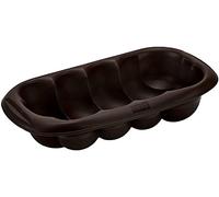 Lurch FlexiForm 85039 - Teglia per dolci pasquali in 100% silicone platino premium senza BPA, 30 x 16 cm, marrone
