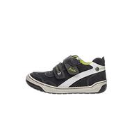 Lurchi Bruce Low Top da Ragazzo, Multicolore Charcoal White 25., 27 EU Weit