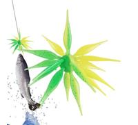 Lure Artificiale Riccio di Mare Artificiale da Pesca Realistico a Doppio | Esca Simulazione Riccio Marino Per la Pesca di Branzino Trota Crappie Pesce Gatto in Acqua Salata da Riva Lago e F