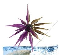 Lure Artificiale Riccio di Mare Artificiale da Pesca Realistico a Doppio | Esca Simulazione Riccio Marino Per la Pesca di Branzino Trota Crappie Pesce Gatto in Acqua Salata da Riva Lago e F