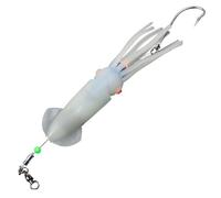 Lure da illuminate, brillanti nelle esche da scure - Squid LE LURS RELICATICHE - Esche lampeggianti a cattura facile, attrezzatura da riutilizzabile per uomini, papà, acqua do