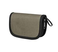 Lure Storage Bag, Compact Fly Lure Wallet, 5.91-8.27 Inches Portable Design, Travel Fishing Gear for Freshwater, Saltwater, Nylon Utility Case, Olive Green