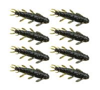 Lures Bass Acqua , esche da pesca in Acqua salata,Gabocchi di seta pescatore - Simulazione Simulazione Senza Cucire Lento, esche da Seta pesca di Seta per Tipi di Acqua