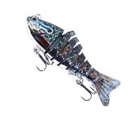 Lures da all'oro, crankbaits per la - Lures di pesce a più articolazioni con gancio - Esche di pesce gatto colorate da 10 cm, da portatili per tutti i pannolini