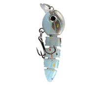 Lures da pesca alla trota di basso - Ami di Nuoto Multi-articolate, Lares di pesca realistiche per bacini d'acqua salata d'acqua Bass a flusso lento per il pesce gatto, la b