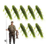 Lures de Bass Acqua , esche da pesca in Acqua salata - BASI RELISSIMENTI SOILKWORS | Naufragio Naturale in Acqua e Salata L Esche da pesca per Bassi e Trota