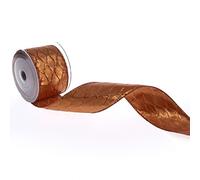 Lurex Band a Quadri - Rame - 60 mm - 10 m - 92160 38 (1,93 €/m)