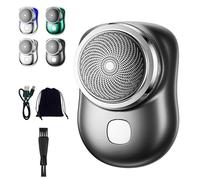 Lureza - Lureza Shaver, 2025 Upgrade Mini-Shave Portable Electric Shaver, Mini Shavers for Men, for Car, Travel, Home Use (Black)