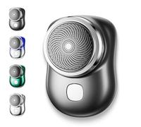 Lureza Shaver, Lureza Mini-Shave Portable Electric Shaver, Precise Shaving, with Digital Display, Wet and Dry, Travel and Home Use (Black)