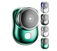 Lureza Shaver-Lureza Mini Shaver, Pocket Size Portable Electric Shavers For Men, Washable Multifunctional Electric Shavers, Travel-Friendly Mini (Green)