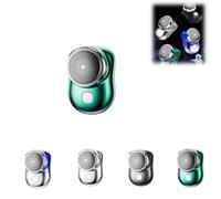 Lureza Shaver, Lureza Mini Shaver,Pocket Size Waterproof Razor for Travel, Office, and Business (Green)