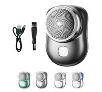 Lureza Shaver, Mini Electric Shaver,Mini Shavers for Men, Portable Powerful Waterproof Razor for Travel Office Business Trip (Black)