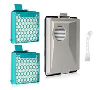 LURICO 3 Pezzi Kit di Filtri al Carbonio e Hepa Compatibile Per Aspirapolvere Miele Boost CX1/ SNRF3/ SF-HY 60/ CX-FSF/ SNRF0, Filtraggio Polveri Sottili, Filtro Alternativo Per Persone Allergiche