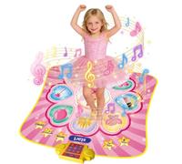 LURICO Tappetino da Ballo Musicale 9 Frecce, Elettronico Tappeto Musicale per Bambini con 3 modalità di Gioco, 8 Canzoni, 7 Volumi, Regali Compleanno Natale 3 ai 12 Anni
