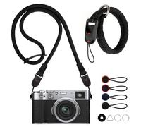 LURICO Tracolla Macchina Fotografica con 4 Sgancio Rapido, Set di Tracolla Fotocamera e Cinturino da Polso, Cinturino per fotocamera per Polsi Diversi, Cinghia per Fotocamera per DSLR/SLR