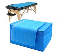 Luriseminger 100pcs Lenzuola Usa e Getta, 80 x 180cm Lenzuola Monouso per Lettino Massaggio, Lenzuola da Massaggio in Tessuto non Tessuto per Ospedali, Cliniche Dentali, Saloni di Bellezza