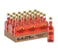 Lurisia La Nostra Aranciata Rossa - 24 Bottiglie da 275ml, Bevanda Analcolica Prodotta con il Succo dell ”Arancia Rossa di Sicilia IGP”