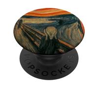 L'urlo di Munch Expressionism Art PopSockets PopGrip Adesivo