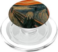 L'urlo di Munch Expressionism Art PopSockets PopGrip per MagSafe