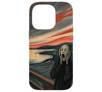 L'urlo in stile contemporaneo Expression Art Custodia per iPhone 14 Pro