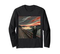 L'urlo in stile contemporaneo Expression Art Maglia a Manica