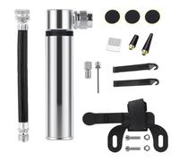 LURNODY Mini Pompa Portatile per Bicicletta, Gonfiatore Bici Portatile 120PSI, Pompa per Bicicletta Portatile Dotata di Ago A Sfera, Adatta per Gonfiare Pneumatici di Biciclette E Palloni da Basket