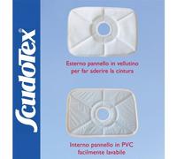 Luropas SCUDOTEX PANNELLO PER CINTURA COLOSTOMIA 24CM FORO 10CM