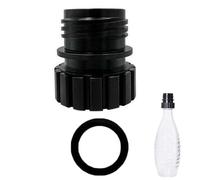 lurora2021 Adattatore per Bottiglie di Vetro per Cristallo da 0,7 l, Quick Connect per Bottiglie di Soda Maker e Adattatore per Bottiglie di Soda per Acqua Duo Terra Maker