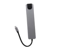 Lurrose 1 Pezzo Hub USB C Multi Porta Dock Station per Laptop e Computer Pd Ethernet Compatibile con Surface e Altri Dispositivi Design Elegante