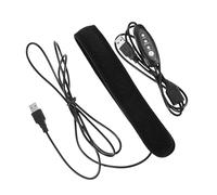 Lurrose 1 Set Cintura Riscaldante per Lenti USB con Temperatura Riscaldatore Anticondensa per Fotocamere e Telescopi Materiale Neoprene Resistente e Previene Condensa su Superfici Ottiche