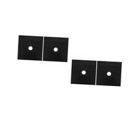 Lurrose 1 Set Copertura Protettiva Per Bruciatore Gas Fodera Antigrasso Per Piano Facile Resistente Al Adatta Per Cucine Gas Dimensioni 2 Pezzi