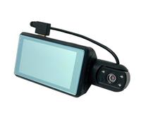 Lurrose 1 Set Dash Cam Doppia Registrazione Anteriore e Posteriore per Auto con Visione Notturna e Accessorio Auto Compatto e Portatile