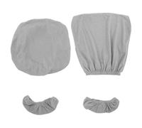 Lurrose 1 Set di coprisedie da Ufficio: Protezione Elasticizzata per Sedia da Gaming con coprisedile, braccioli e Schienale, coprisedia Universale Antiscivolo per Ufficio e Sala Giochi.