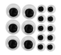 Lurrose 1 Set Occhi dei Prodotti per Bambole Soft Toy Giocattolo per sotto Le Bende sugli Occhi Giocattoli Ciglia Finte Maschera per Gli Occhi per Dormire Plastica 400 Pezzi