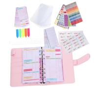 Lurrose 1 set Organizzatore Denaro Multi Planner Finanziario Portatile con Copertura Cerniera e Design per Budget e Registrazioni per