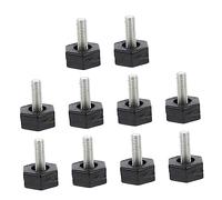 Lurrose 1 Set Piedi Regolabili Antiscivolo Per Riser Per Armadi Facili Da Installare E Riutilizzabili Per Pavimento E Prolungare Vita Dei 20 Pezzi
