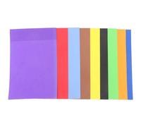 Lurrose 10 Fogli di Carta Eva Adesiva Colorata A4 per Lavori Manuali, Spessa e Pratica, per Feste e attività Creative Colore Casuale