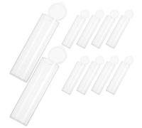 Lurrose 10 Pezzi Contenitore Salviette Ricaricabile Contenitore Salviette Umidificate in Plastica per Viaggio e Routine Quotidiana