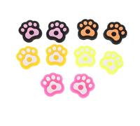 Lurrose 10 Pezzi di ammortizzatori per Racchette: ammortizzatori per Racchette da Tennis in Silicone a Forma di Zampa di Gatto - ammortizzatori innovativi Che riducono Le per Lunghe sessioni di