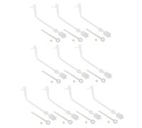 Lurrose 10 Set per Dischi Ricambio per Parete Minuti e Ore Precise per Riparazione e Diy Camera e