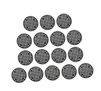 Lurrose 100 Pezzi Retine per Vasi da Fiori Rotonde 4,5 Cm, Accessori per Giardinaggio, Supporto in Rete Traspirante per Drenaggio Fondo Vaso, Cuscinetti Plastica per Fioriere