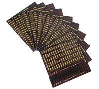 Lurrose 10fogli Etichette Interruttori Automatici Adesivi Per Quadri Elettrici Etichette Per Scatole Interruttori Automatici Decalcomanie Quadro Elettrico Identificativo Interruttore Autom