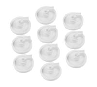 Lurrose 10pezzi Ruote Ricambio Per Inferiore Lavastoviglie Rulli in Plastica Per Sostituzione Parte Riparazione Del Portapiatti