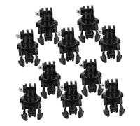 Lurrose 10pezzi Supporto Per Telecamera Fibbia j Base Per Montaggio Su Superficie Verticale Viti Lunghe Zigrinata Per Action Cam Accessori Per Catturare Diverse Prospettive Di Ripresa
